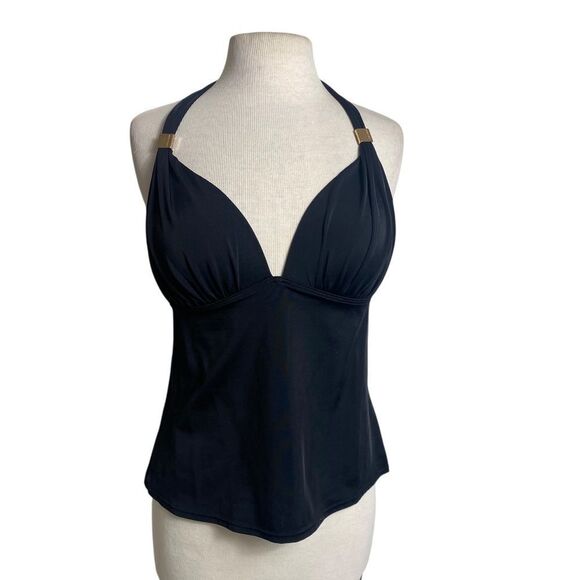 Victoria's Secret XL Ultimate Smoothing Harlow push up tankini black - Picture 1 of 5